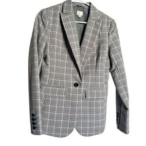 A New Day Black and White Checkered Blazer